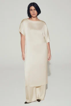 Xandres Robe longue à l’aspect satiné-Femme Robes
