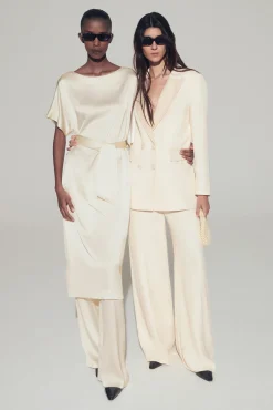 Xandres Robe longue à l’aspect satiné-Femme Robes