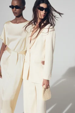 Xandres Robe longue à l’aspect satiné-Femme Robes