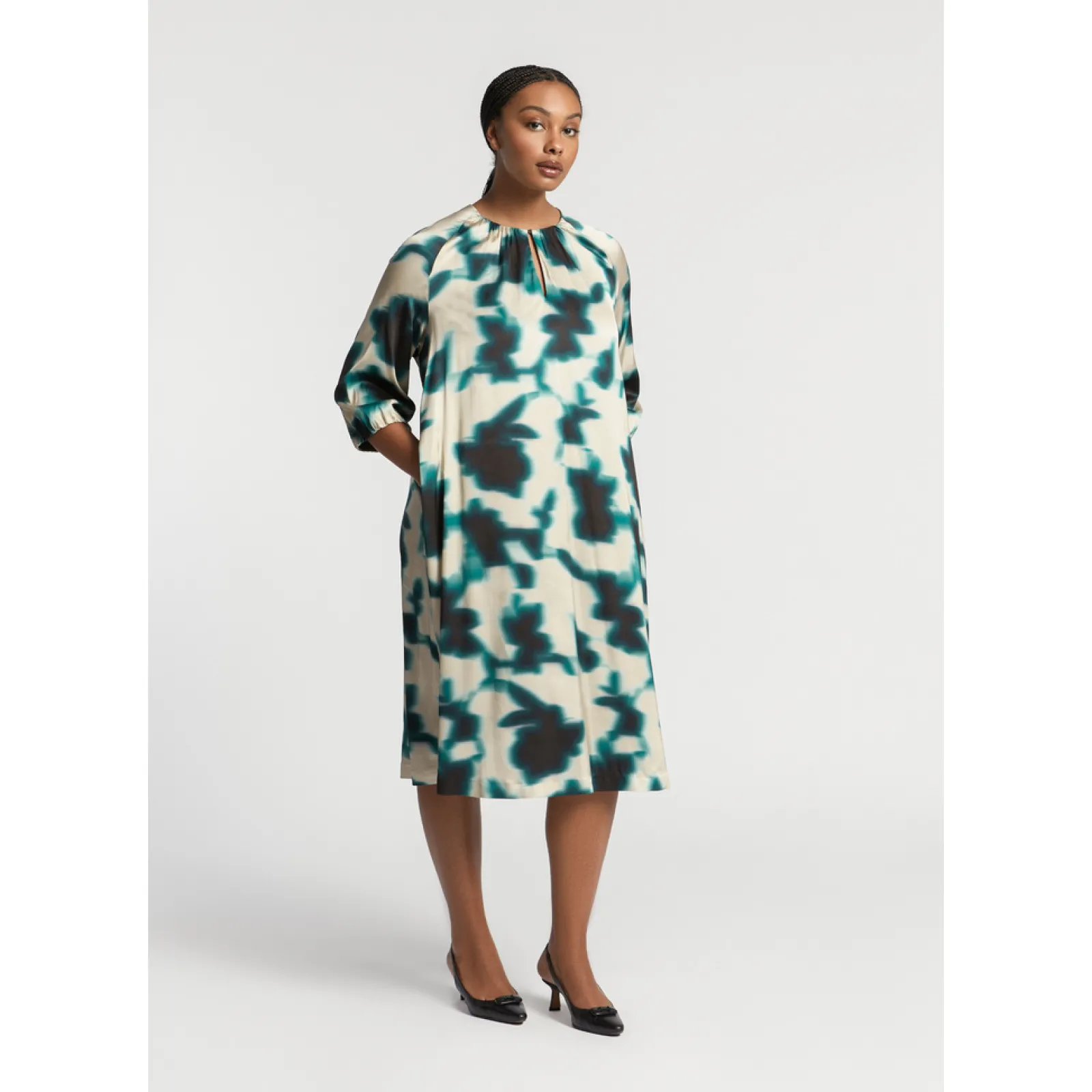 Xandres Robe midi souple-Femme Robes|Xandres Plus