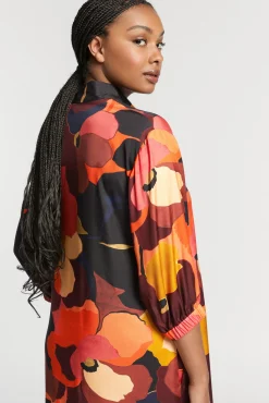 Xandres Robe mi-longue avec col-Femme Robes|Xandres Plus
