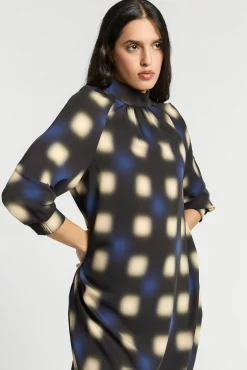 Xandres Robe à motif flou-Femme Robes
