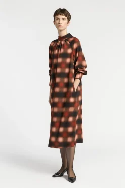 Xandres Robe à motif flou-Femme Robes