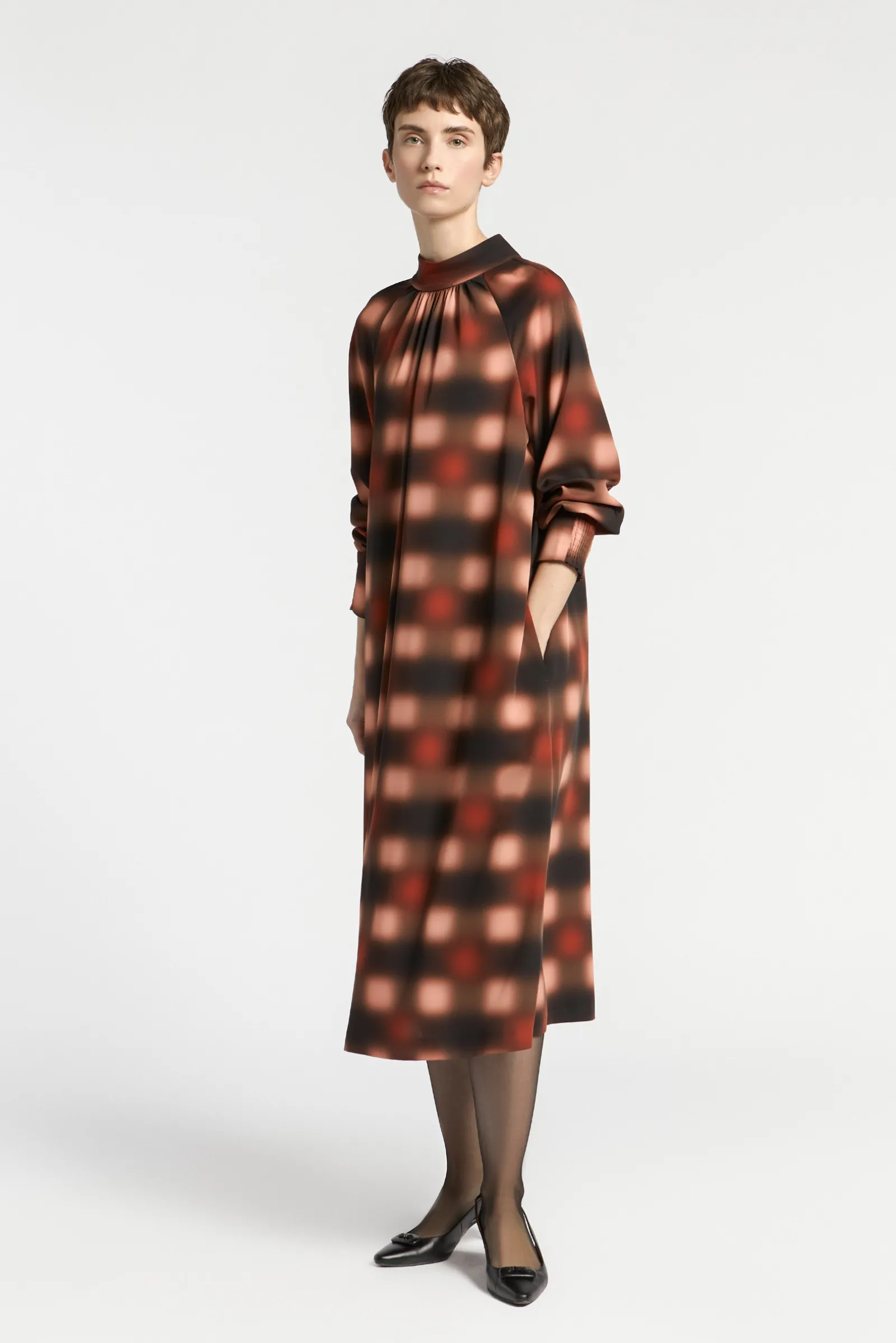 Xandres Robe à motif flou-Femme Robes