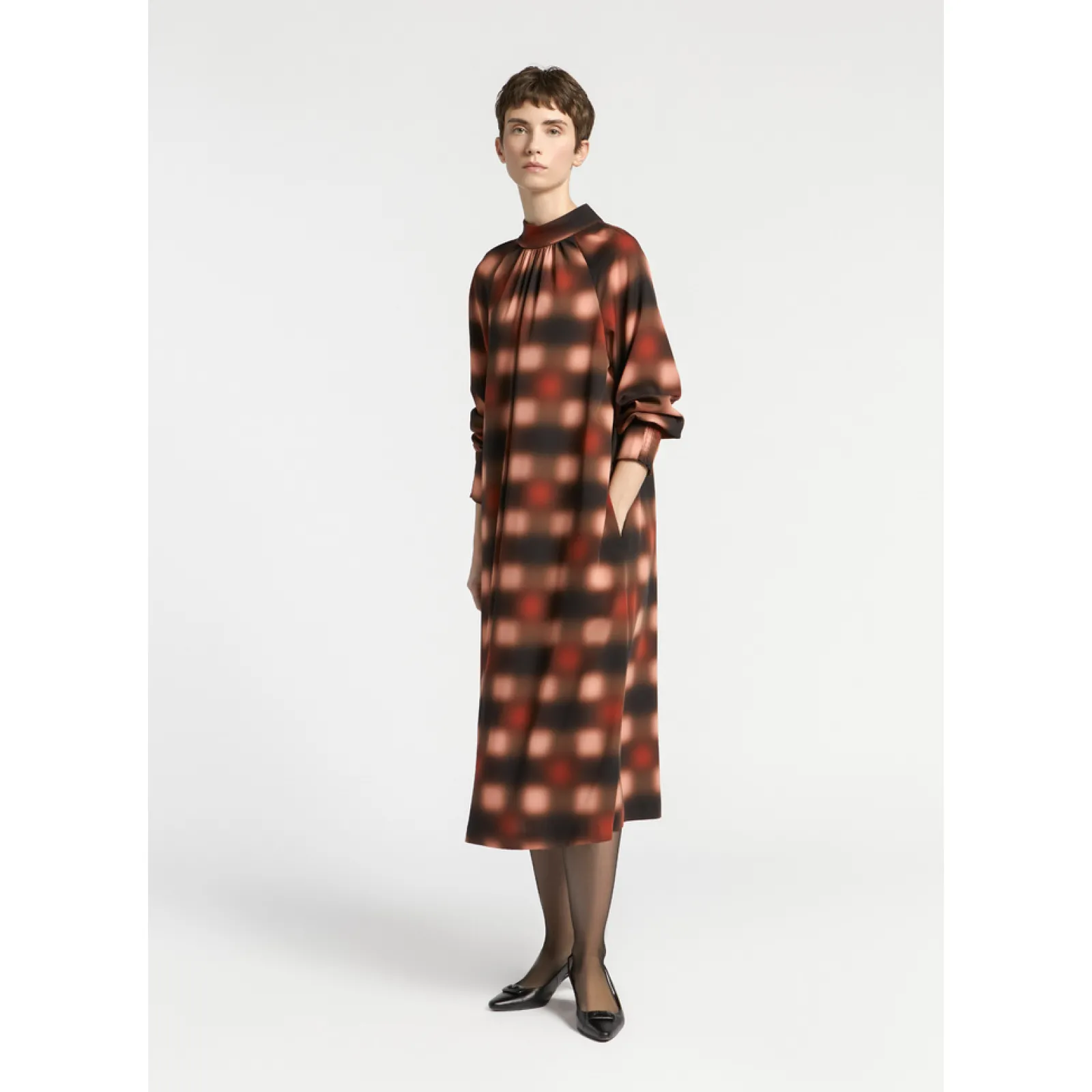 Xandres Robe à motif flou-Femme Robes