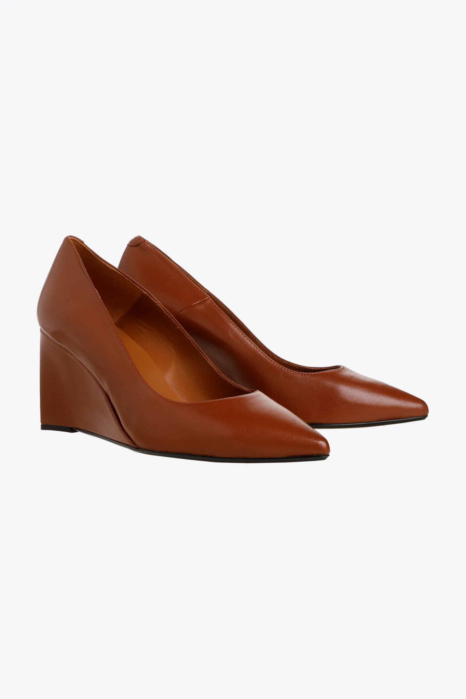 Xandres Semelle compensée en cuir-Femme Chaussures