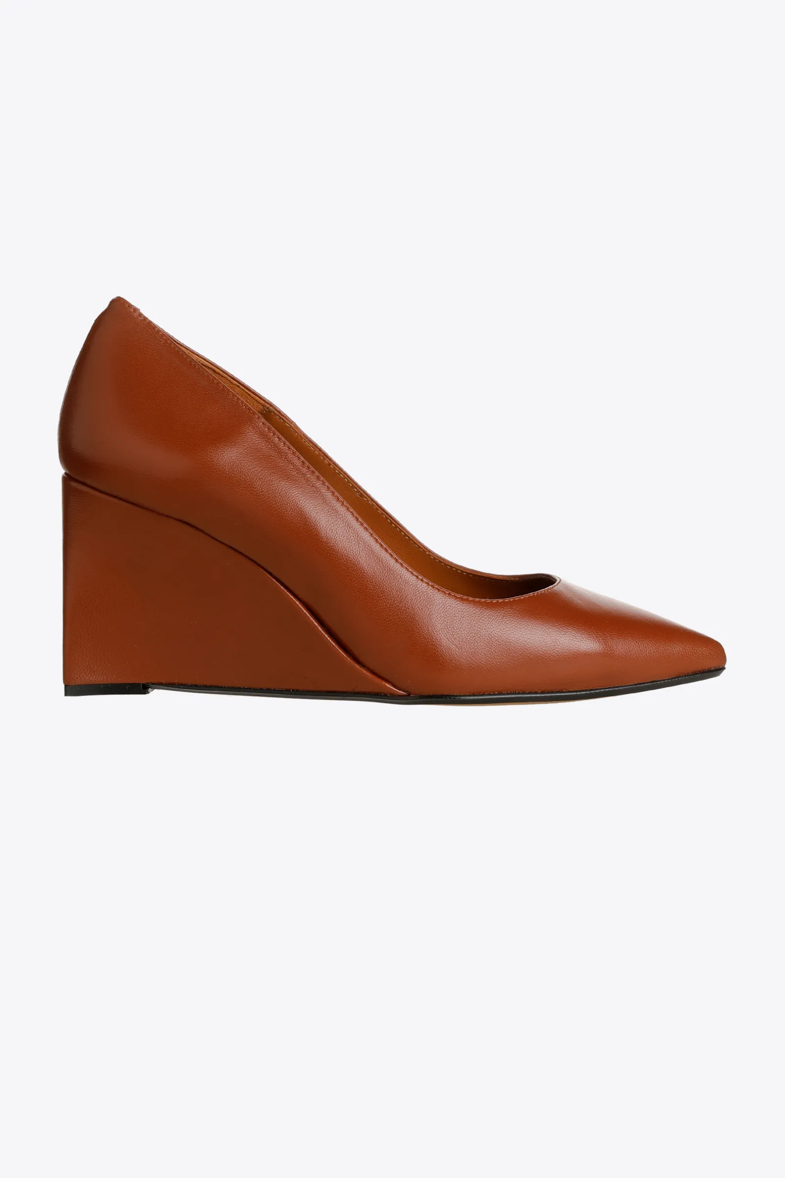 Xandres Semelle compensée en cuir-Femme Chaussures