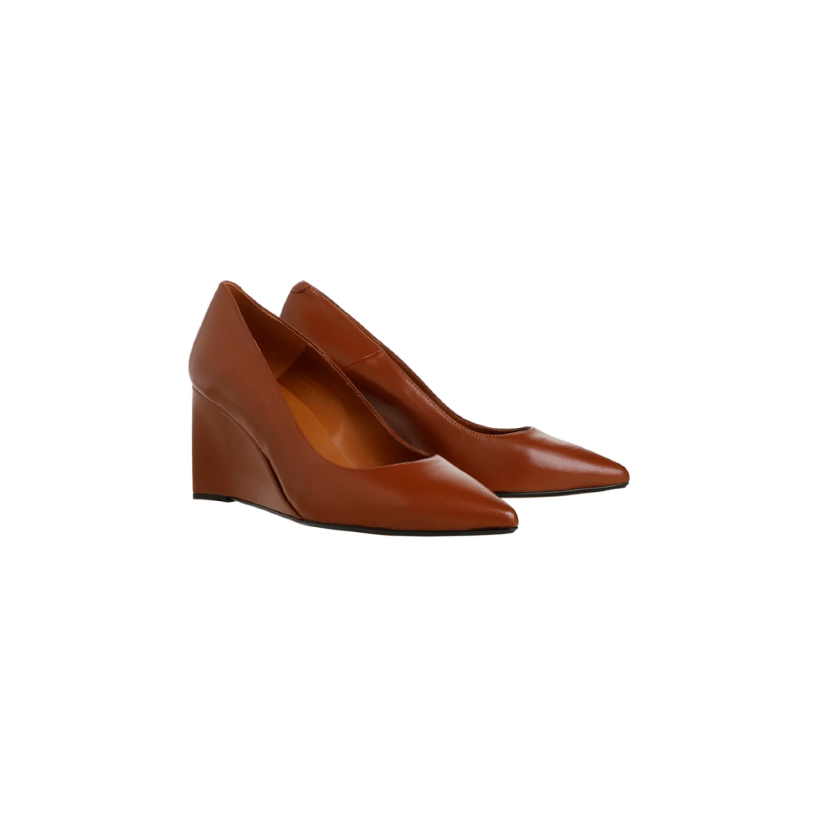 Xandres Semelle compensée en cuir-Femme Chaussures