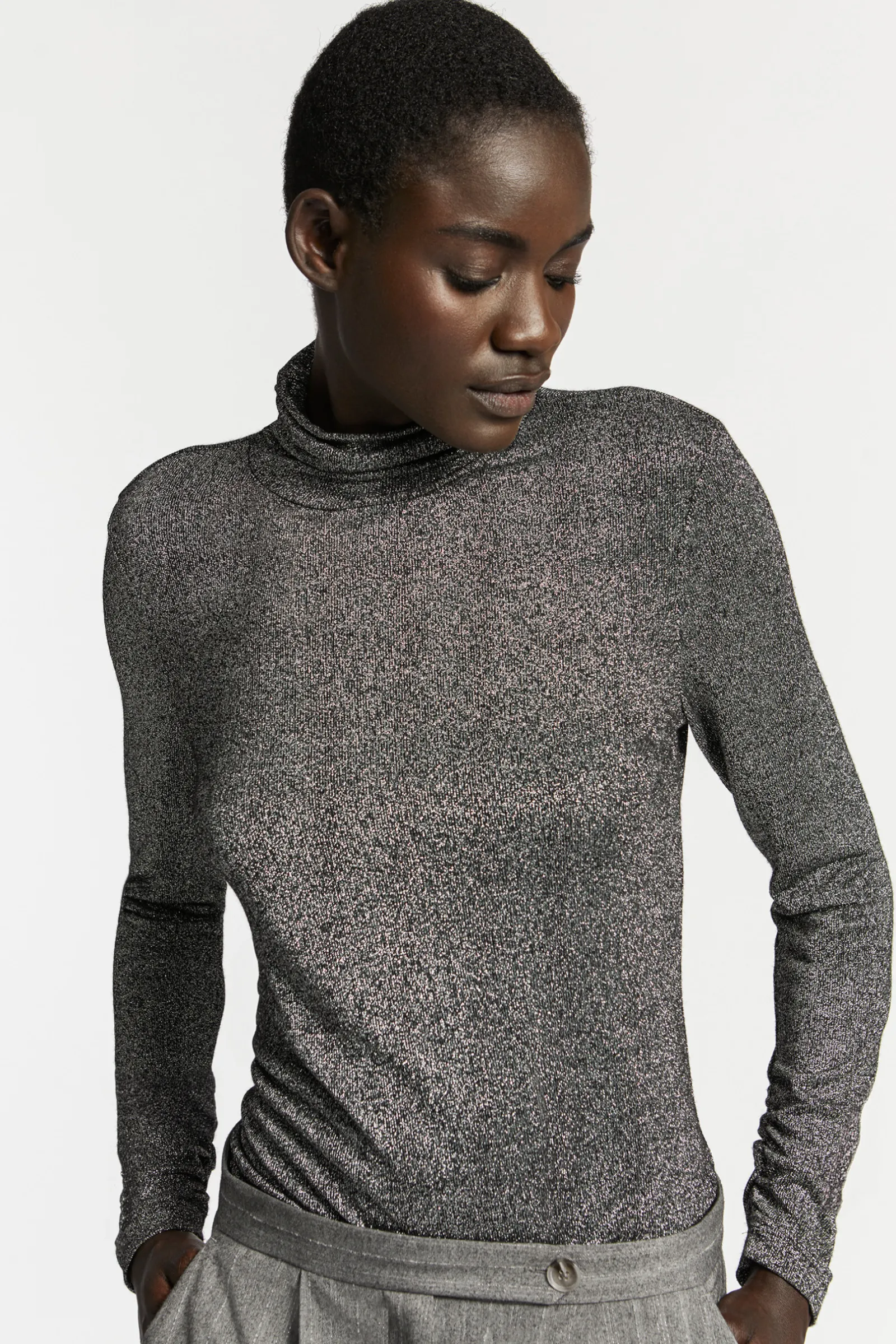 Xandres Sous-pull agrémenté de lurex-Femme Xandres Plus|T-Shirts