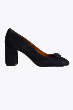 Xandres Talon bloc en cuir-Femme Chaussures|Accessoires