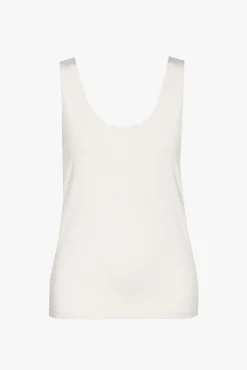 Xandres Top blanc à larges bretelles-Femme Essentials