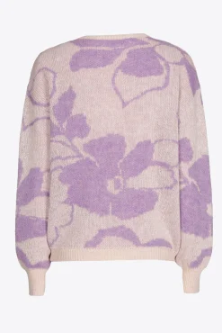 Xandres Tricot jacquard à motif floral-Femme Xandres Plus|Pulls & Cardigans