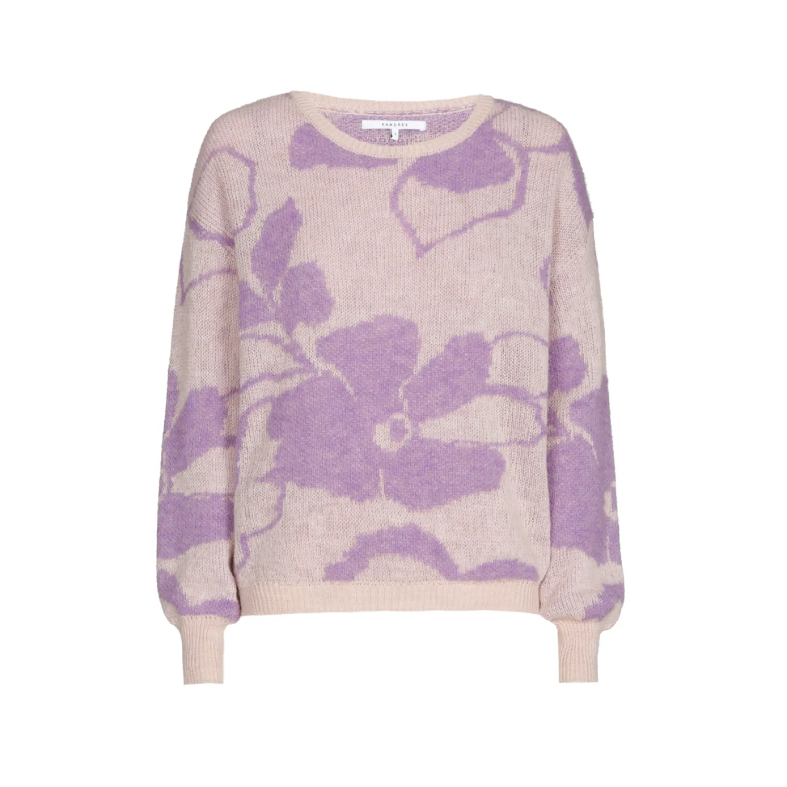 Xandres Tricot jacquard à motif floral-Femme Xandres Plus|Pulls & Cardigans