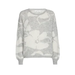 Xandres Tricot jacquard à motif floral-Femme Xandres Plus|Pulls & Cardigans