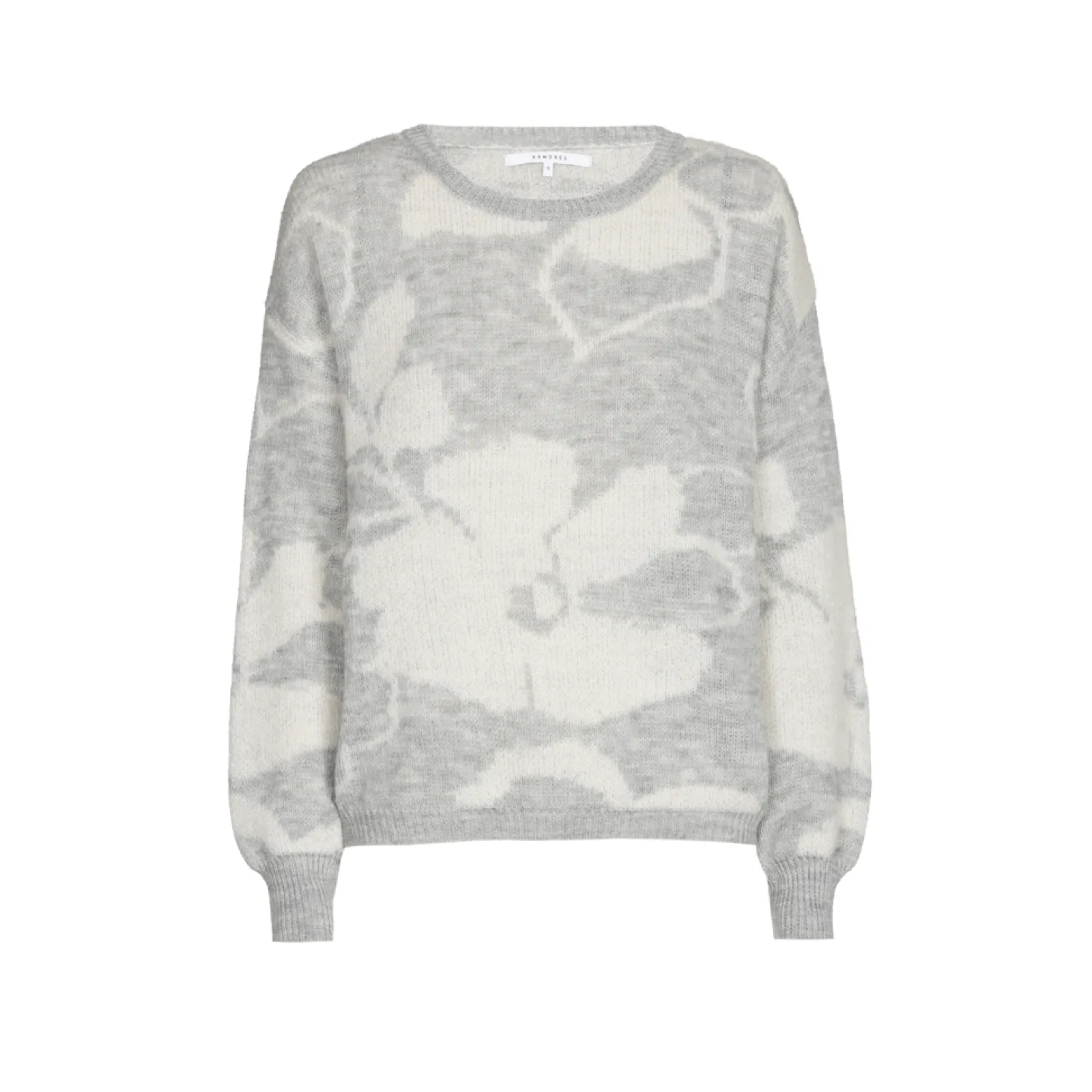 Xandres Tricot jacquard à motif floral-Femme Xandres Plus|Pulls & Cardigans