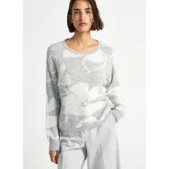 Xandres Tricot jacquard à motif floral-Femme Xandres Plus|Pulls & Cardigans