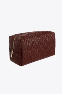 Xandres Trousse de toilette à effet matelassé-Femme Accessoires
