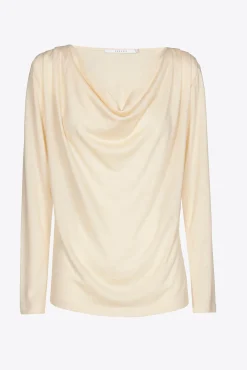Xandres T-shirt à col drapé-Femme Xandres Plus|T-Shirts