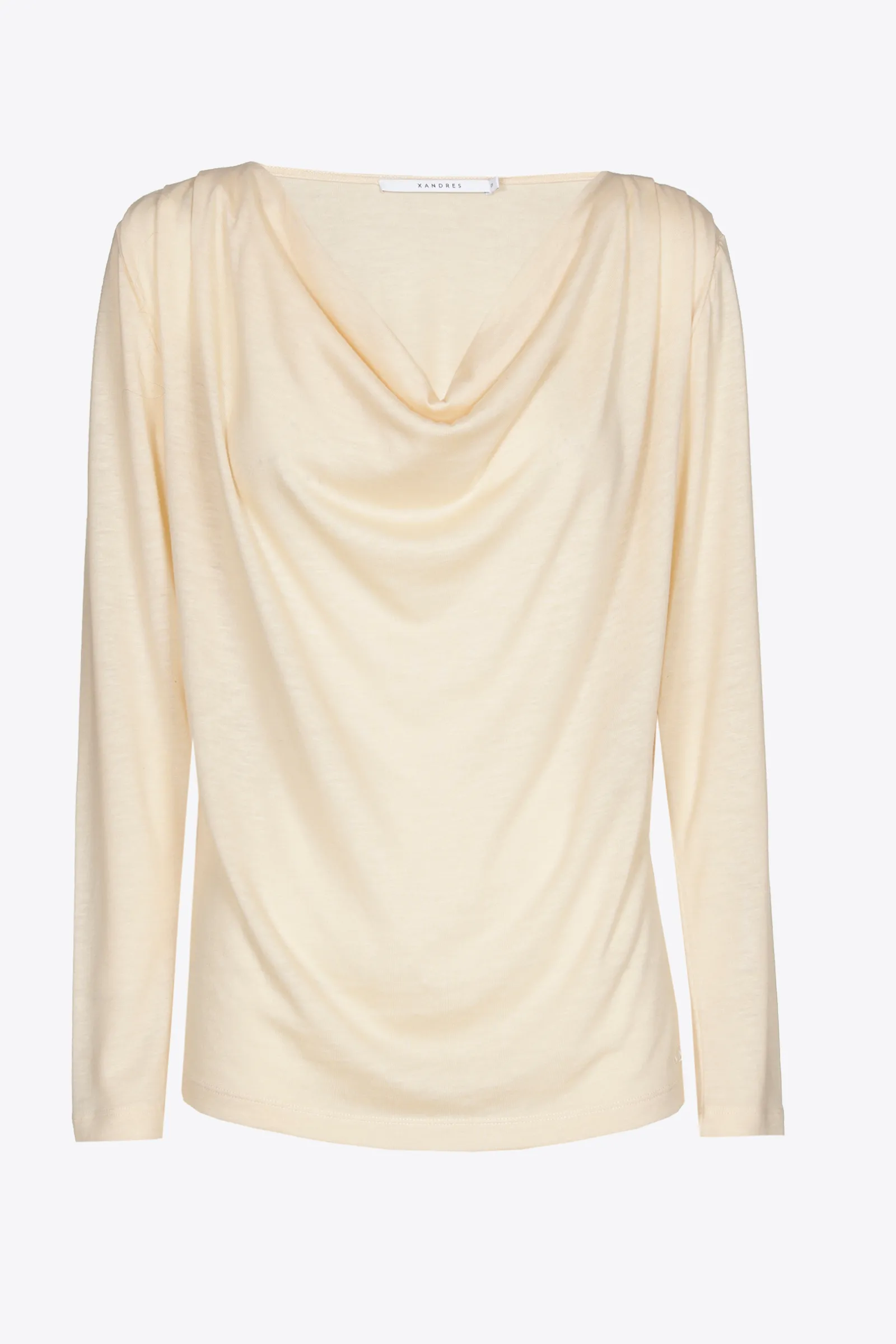 Xandres T-shirt à col drapé-Femme Xandres Plus|T-Shirts