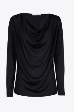 Xandres T-shirt à col drapé-Femme Xandres Plus|T-Shirts