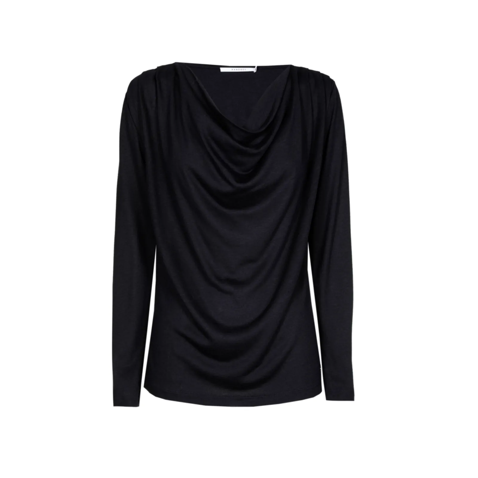 Xandres T-shirt à col drapé-Femme Xandres Plus|T-Shirts