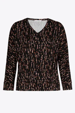 Xandres T-shirt à imprimé coloré-Femme Xandres Plus|T-Shirts