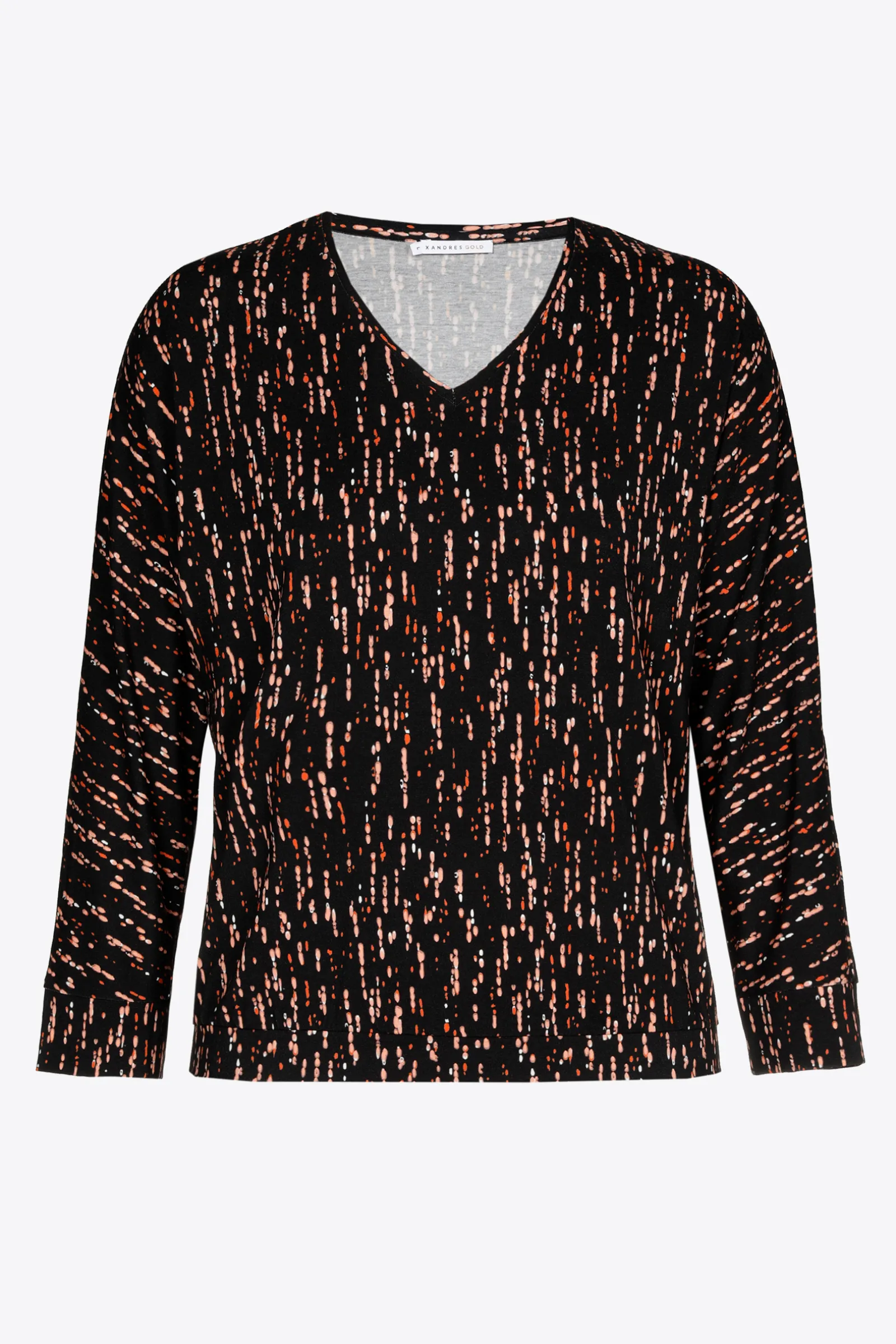 Xandres T-shirt à imprimé coloré-Femme Xandres Plus|T-Shirts