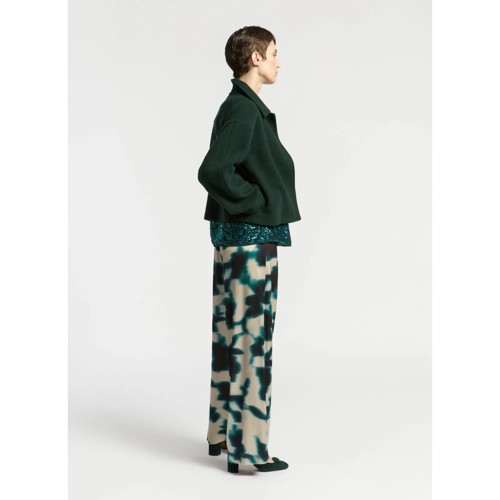 Xandres Veste courte avec col-Femme Manteaux & Vestes|Blazers