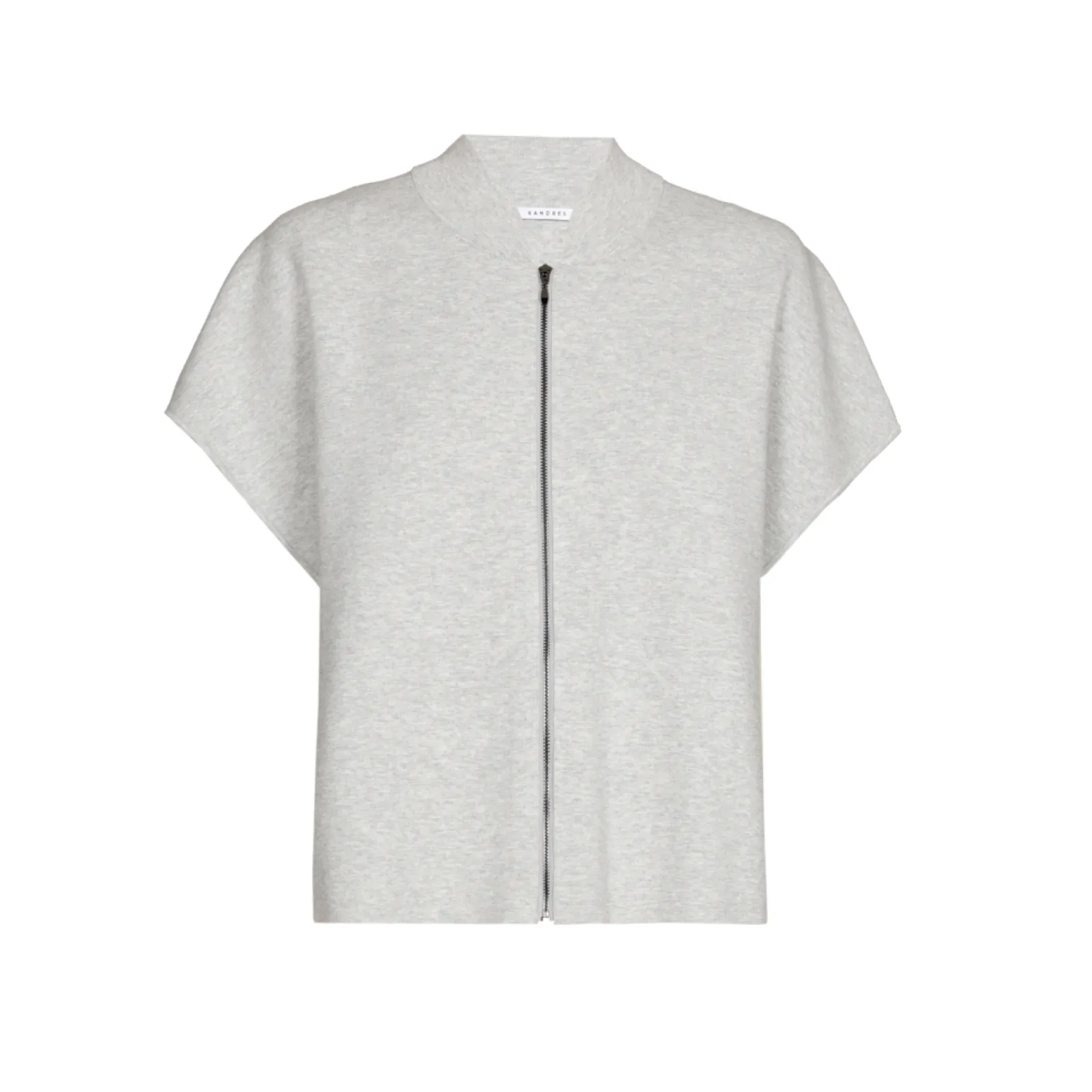 Xandres Veste sans manches avec col bomber-Femme Xandres Plus|Pulls & Cardigans