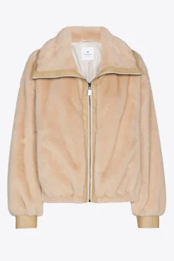Xandres Veste teddy courte-Femme Manteaux & Vestes|Blazers