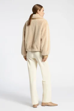 Xandres Veste teddy courte-Femme Manteaux & Vestes|Blazers