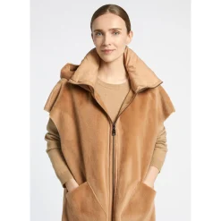 Xandres Veste teddy sans manches-Femme Xandres Plus|Manteaux & Vestes