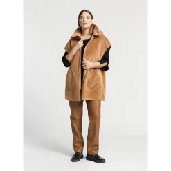 Xandres Veste teddy sans manches-Femme Xandres Plus|Manteaux & Vestes